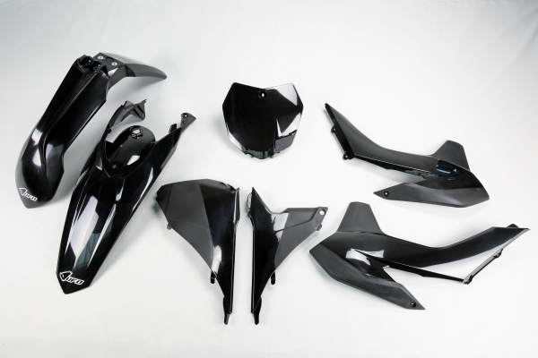 Plastic kit Ktm - black - REPLICA PLASTICS - KTKIT515-001 - UFO Plast