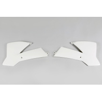 Radiator covers - white 047 - Ktm - REPLICA PLASTICS - KT03072-047 - UFO Plast