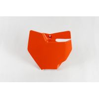 Front number plate - orange 127 - Ktm - REPLICA PLASTICS - KT04087-127 - UFO Plast