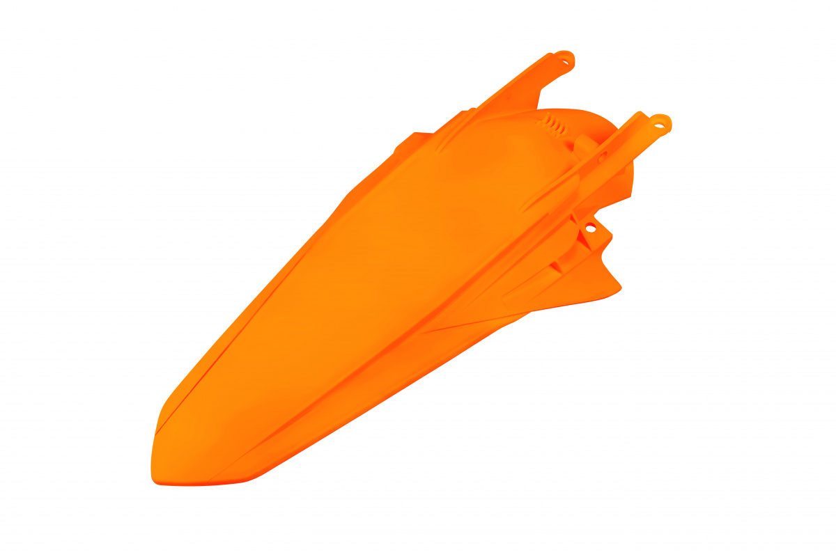 Rear Fender neon orange for Ktm EXC 125/XC W125 - EXC 150/XC W150 / XC W150TPI - EXC 250/XC W250 - EXC-F 250/XCF W250 - EXC ....