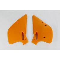 Side Panels orange for Ktm EXC 360 - SX 250/XC 250 - SX 360 - EXC 300/XC W300 - SX 300/XC 300 - REPLICA PLASTICS - KT03023-12...