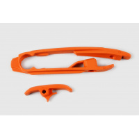 Swingarm chain slider / No SX 250 16 - orange 127 - Ktm - REPLICA PLASTICS - KT04065-127 - UFO Plast