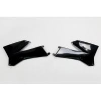 Radiator covers - black - Ktm - REPLICA PLASTICS - KT03088-001 - UFO Plast