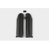 Fork Slider Protectors black for Ktm SX 65 (2002-25) - REPLICA PLASTICS - KT04011-001 - Ufo Plast