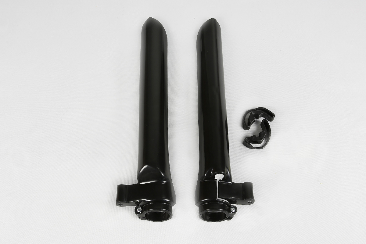 Fork Slider Protectors black for Ktm EXC 360 - SX 250/XC 250 - SX 360 - SX 125/XC 125 - EXC 125/XC W125 - EXC 300/XC W300 - ....