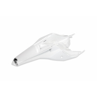 Rear Fender white for Ktm SX 65 (2016-23) - REPLICA PLASTICS - KT04072-047 - Ufo Plast