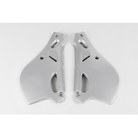 Side Panels silver for Ktm SX 60 (1997-01) - SX 65 (1997-01) - REPLICA PLASTICS - KT03052-340 - Ufo Plast