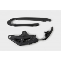 Chain Guide + Swingarm Chain Slider black for Ktm EXC 125/XC W125 - EXC 200 - EXC 250/XC W250 - EXC 300/XC W300 - EXC-F 350/....