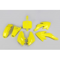 Plastic Kit yellow for Honda CRF 50 (2004-25) - REPLICA PLASTICS - HO36004-102 - Ufo Plast