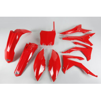 Plastic Kit red for Honda CRF 250R (2014-17) - CRF 450R (2013-16) - REPLICA PLASTICS - HOKIT122-070 - Ufo Plast