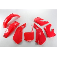 Plastic Kit red for Honda CR 125 (1998-99) - CR 250 (1997-99) - REPLICA PLASTICS - HOKIT094-067 - Ufo Plast