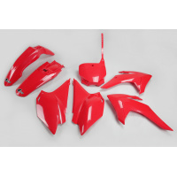 Plastic Kit red for Honda CRF 230 (2015-25) - REPLICA PLASTICS - HOKIT118-070 - Ufo Plast