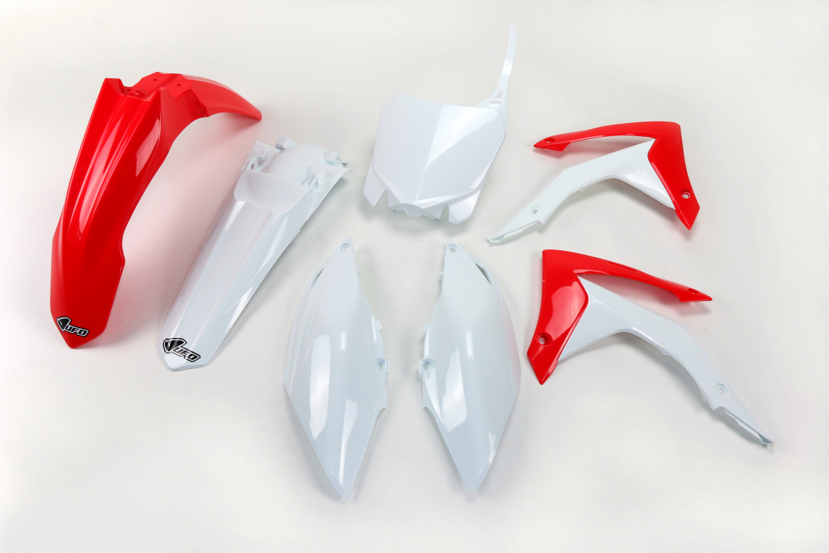 Plastic Kit OEM Color for Honda CRF 250R (2014-17) - CRF 450R (2013-16) - REPLICA PLASTICS - HOKIT116-999 - Ufo Plast