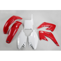 Plastic Kit OEM Color for Honda CR 125 (2005-07) - CR 250 (2005-07) - REPLICA PLASTICS - HOKIT103-999 - Ufo Plast