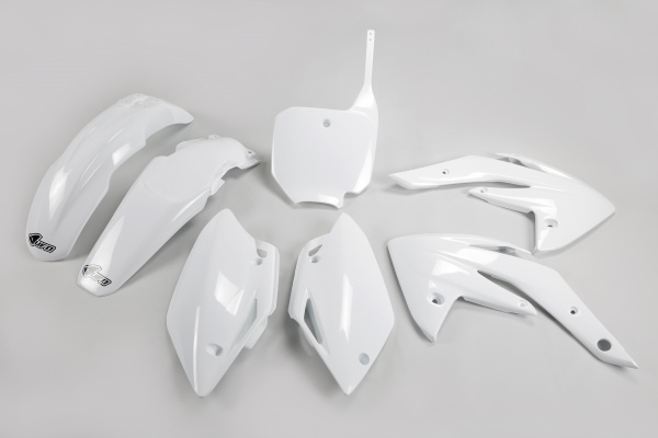 Plastic Kit white for Honda CRF 150R (2007-25) - REPLICA PLASTICS - HOKIT111-041 - Ufo Plast