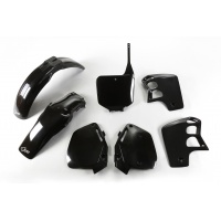 Plastic Kit black for Honda CR 500 (1995-00) - REPLICA PLASTICS - HOKIT089-001 - Ufo Plast