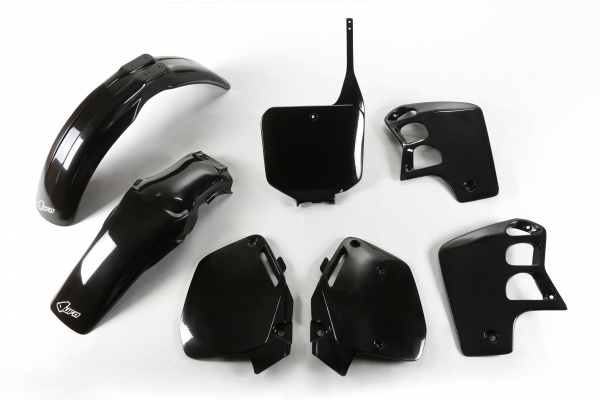 Plastic Kit black for Honda CR 500 (1995-00) - REPLICA PLASTICS - HOKIT089-001 - Ufo Plast