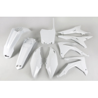 Plastic Kit white for Honda CRF 250R (2014-17) - CRF 450R (2013-16) - REPLICA PLASTICS - HOKIT122-041 - Ufo Plast