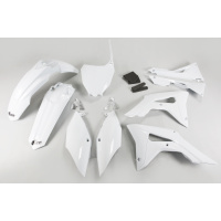 Plastic Kit white for Honda CRF 250R (2018-21) - CRF 450R (2017-20) - REPLICA PLASTICS - HOKIT123-041 - Ufo Plast