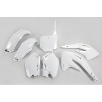 Plastic Kit white for Honda CR 85 (2003-25) - REPLICA PLASTICS - HOKIT109-041 - Ufo Plast