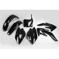 Plastic Kit black for Honda CRF 250R (2008-09) - REPLICA PLASTICS - HOKIT112-001 - Ufo Plast