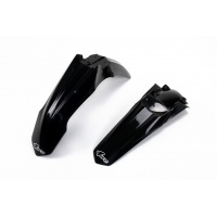 Fenders Kit black for Honda CRF 250R (2014-17) - CRF 450R (2013-16) - REPLICA PLASTICS - HOFK116-001 - Ufo Plast