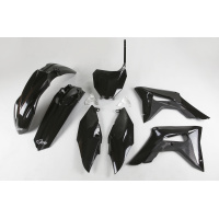 Plastic Kit black for Honda CRF 250R (2018-21) - CRF 450R (2017-20) - REPLICA PLASTICS - HOKIT119-001 - Ufo Plast