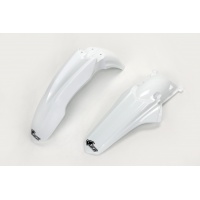 Fenders Kit white for Honda CRF 250R (2010-13) - CRF 450R (2009-12) - REPLICA PLASTICS - HOFK113-041 - Ufo Plast