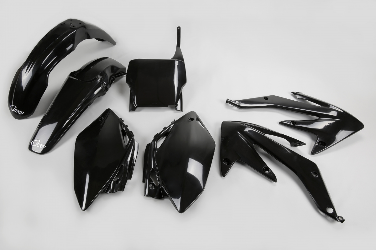 Plastic Kit black for Honda CRF 450R (2005-06) - REPLICA PLASTICS - HOKIT108-001 - Ufo Plast