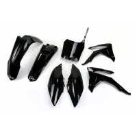 Plastic Kit black for Honda CRF 250R (2014-17) - CRF 450R (2013-16) - REPLICA PLASTICS - HOKIT116-001 - Ufo Plast