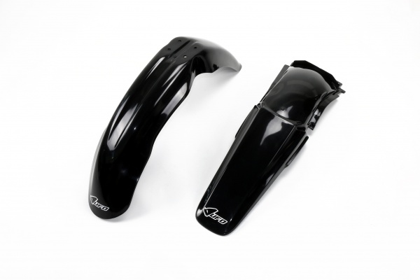 Fenders Kit black for Honda CR 125 (2002-03) - CR 250 (2002-03) - REPLICA PLASTICS - HOFK101-001 - Ufo Plast