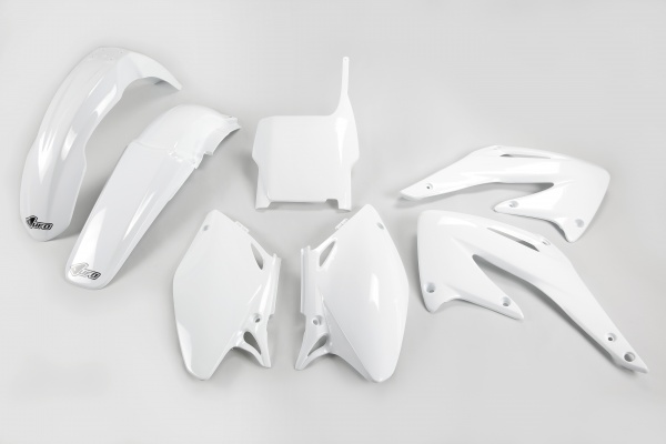 Plastic Kit white for Honda CRF 450R (2004) - REPLICA PLASTICS - HOKIT107-041 - Ufo Plast