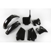 Plastic kit Honda - black - REPLICA PLASTICS - HOKIT095-001 - UFO Plast