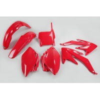 Plastic Kit red for Honda CRF 450R (2005-06) - REPLICA PLASTICS - HOKIT108-070 - Ufo Plast