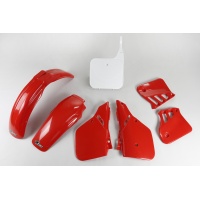 Plastic Kit OEM Color 88 for Honda CR 125 (1987-88) - REPLICA PLASTICS - HOKIT099-999W - Ufo Plast