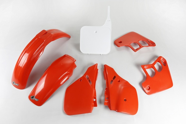 Plastic Kit OEM Color 90 for Honda CR 125 (1989-90) - REPLICA PLASTICS - HOKIT098-999W - Ufo Plast