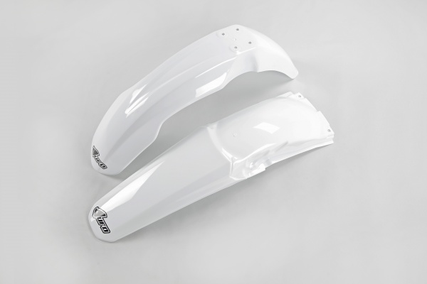 Fenders Kit white for Honda CRF 250R (2004-05) - REPLICA PLASTICS - HOFK104-041 - Ufo Plast