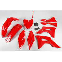 Plastic kit Honda - red 070 - REPLICA PLASTICS - HOKIT123-070 - UFO Plast