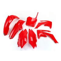 Plastic Kit red for Honda CRF 250R (2011-13) - CRF 450R (2011-12) - REPLICA PLASTICS - HOKIT114-070 - Ufo Plast