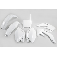 Plastic Kit white for Honda CRF 250R (2006-07) - REPLICA PLASTICS - HOKIT105-041 - Ufo Plast