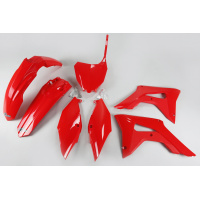 Plastic Kit red for Honda CRF 250R (2018-21) - CRF 450R (2017-20) - REPLICA PLASTICS - HOKIT119-070 - Ufo Plast