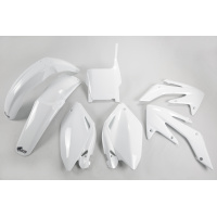 Plastic Kit white for Honda CRF 250R (2004-05) - REPLICA PLASTICS - HOKIT104-041 - Ufo Plast