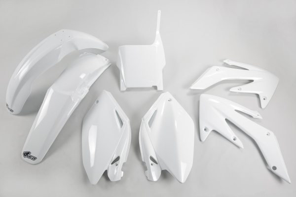 Plastic Kit white for Honda CRF 250R (2004-05) - REPLICA PLASTICS - HOKIT104-041 - Ufo Plast