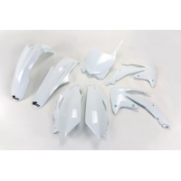 Plastic Kit white for Honda CRF 250R (2011-13) - CRF 450R (2011-12) - REPLICA PLASTICS - HOKIT115-041 - Ufo Plast