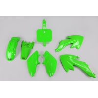 Plastic kit Honda - green - REPLICA PLASTICS - HO36004-026 - UFO Plast