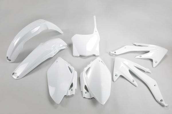 Plastic Kit white for Honda CRF 450R (2008) - REPLICA PLASTICS - HOKIT110B-041 - Ufo Plast