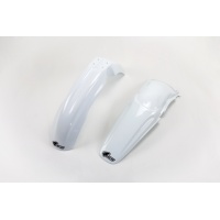 Fenders Kit white for Honda CR 125 (2000-01) - CR 250 (2000-01) - REPLICA PLASTICS - HOFK100-041 - Ufo Plast