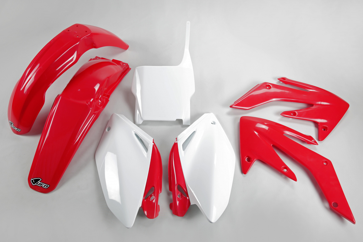 Plastic Kit OEM Color for Honda CRF 250R (2004-05) - REPLICA PLASTICS - HOKIT104-999 - Ufo Plast