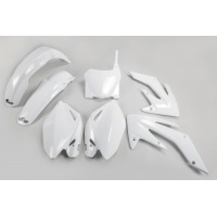 Plastic Kit white for Honda CRF 250R (2008-09) - REPLICA PLASTICS - HOKIT112-041 - Ufo Plast