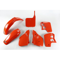 Plastic Kit orange CR 90 for Honda CR 500 (1989-90) - REPLICA PLASTICS - HOKIT091-121 - Ufo Plast